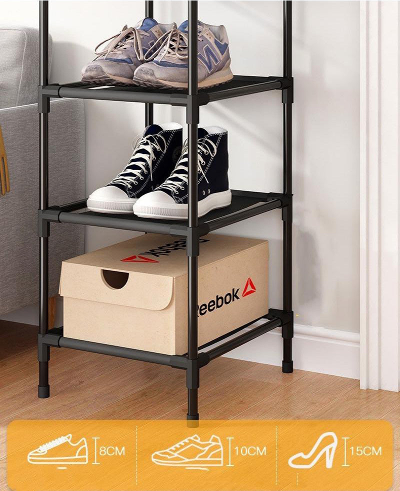 6 Tier Multipurpose Shoe Rack Storage Shelf Organizer for Entryway
