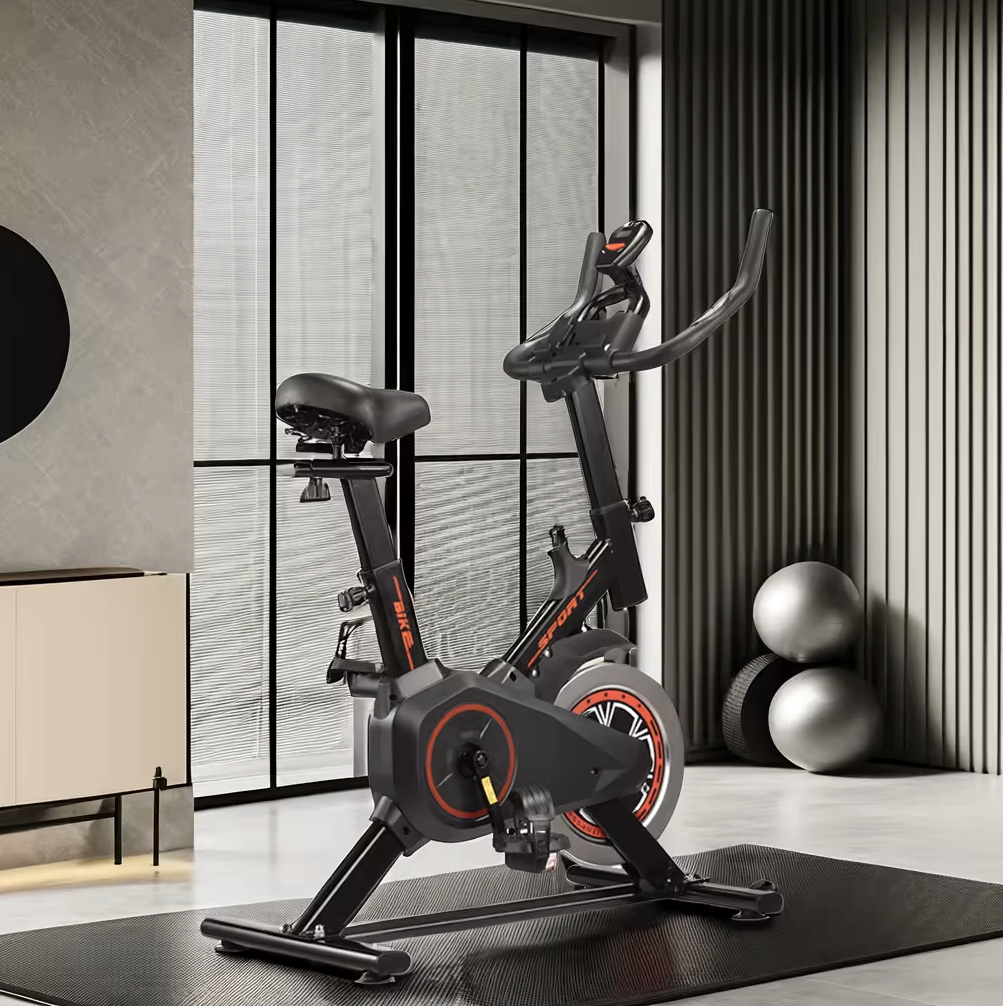 Premium Exercise Spin Bike Stationary Home Gym Cardio Workout Cycle