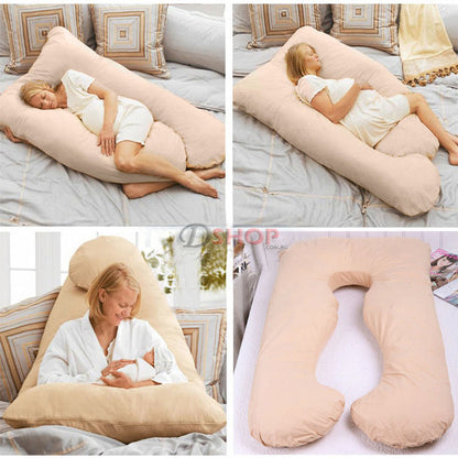 Large Comfort Support Body Pillowcase Soft and Cozy