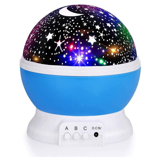 Starry Sky Constellation Projection Night Light Star Projector Lamp Blue