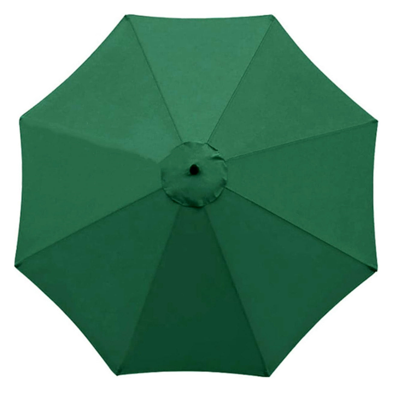 10ft 8 Ribs Large Outdoor Patio Umbrella Replacement Canopy Green