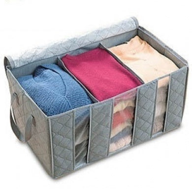 65L Bamboo Charcoal Storage Bag for Clothes and Bedding