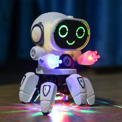 Dancing Robot Toy for Kids Interactive and Fun Pink