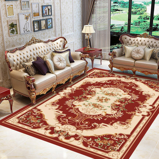 XL 300 x 200 Extra Large Classic Rug Luxury Design Easy-Care Carpet Mat