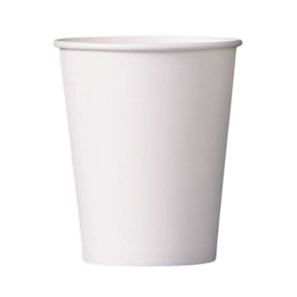 Eco-Friendly Food-Grade Beverage Drinking Cups 50 Pack White