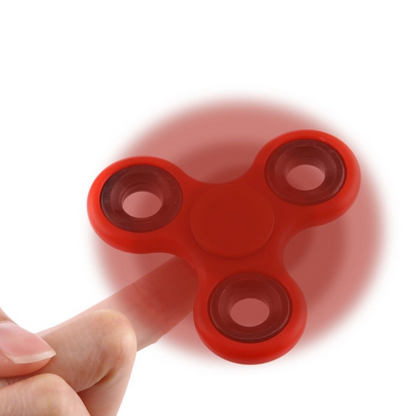 Fun Fidget Spinner Toy Red