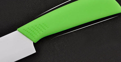 Ultra Sharp 6 Piece Ceramic Knife Set Kitchen Knives Green