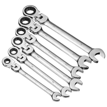 Premium Metric Spanner and Gear Wrench Set for Mechanics