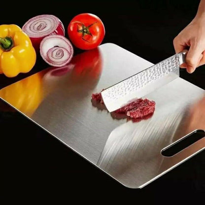 Ultra Thin Stainless Steel Cutting Board for Kitchen