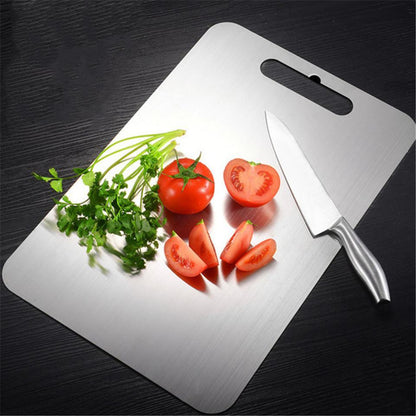 Ultra Thin Stainless Steel Cutting Board for Kitchen