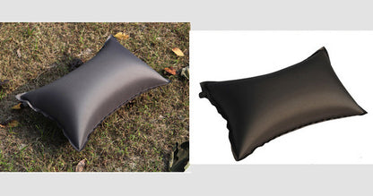 Self-Inflating Premium Travel Pillow with Carry Bag Coffee