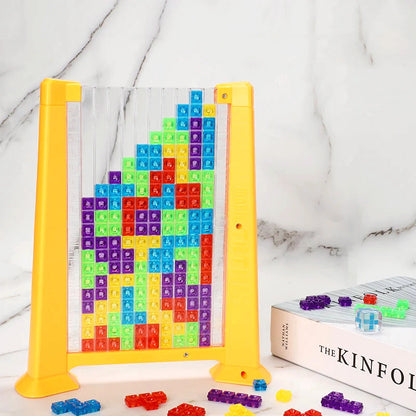 3D Tetris Puzzle Board Game Toy Set for Kids and Adults