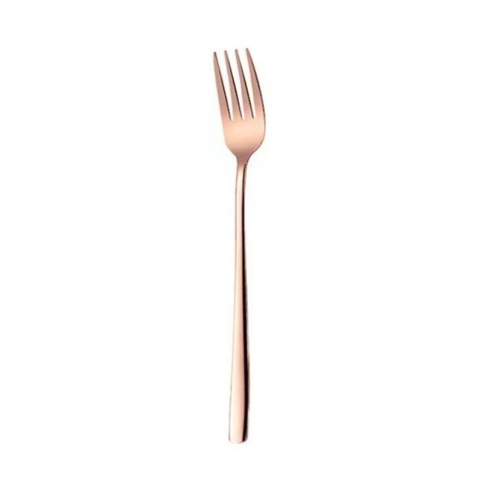 Premium 9PC Stainless Steel Travel Cutlery Set Rose Gold