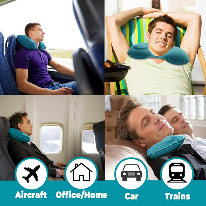 Ultimate Inflatable U-Shape Travel Neck Pillow for Maximum Comfort