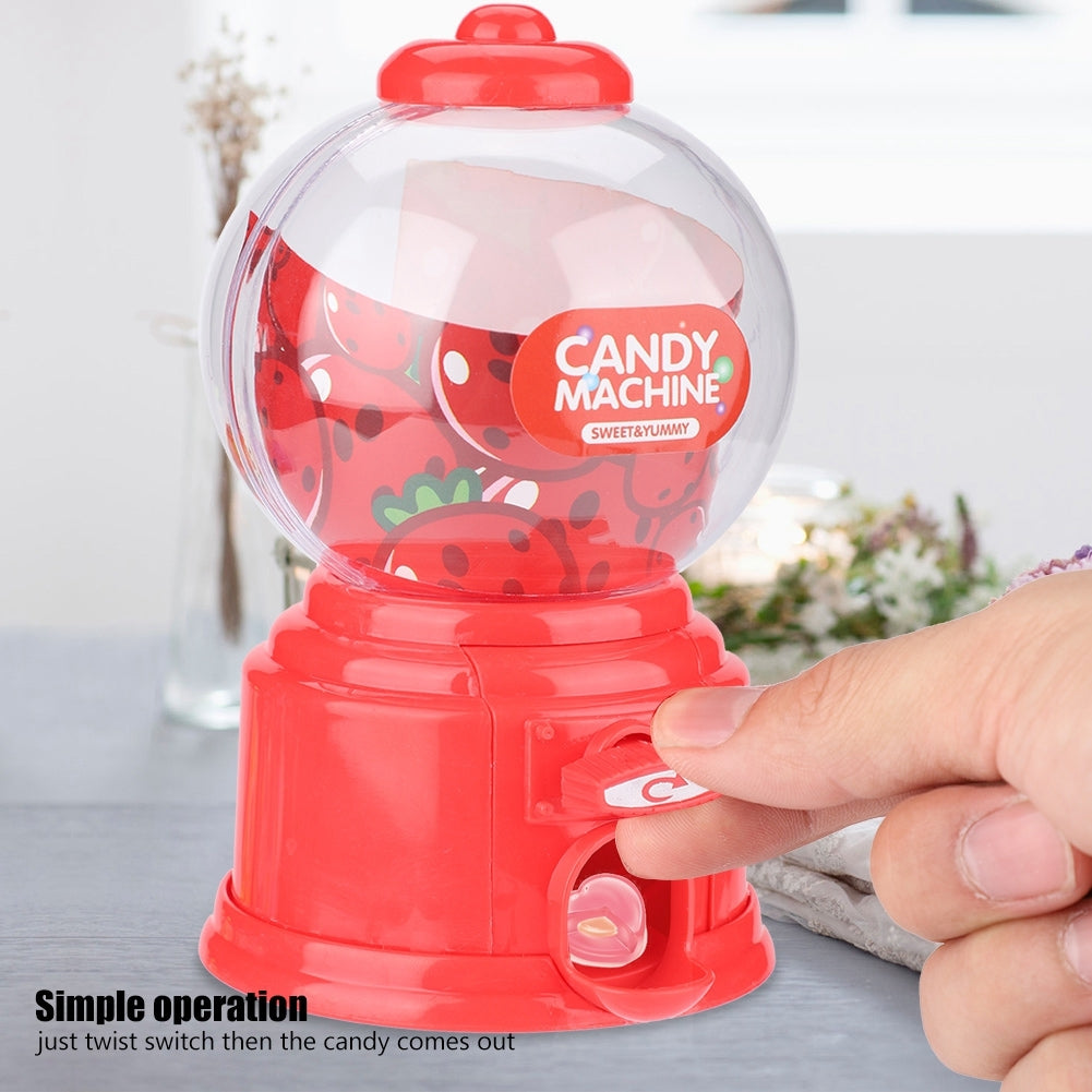 Mini Candy Machine Gumball Dispenser Toy for Kids Fun and Sweet Treats