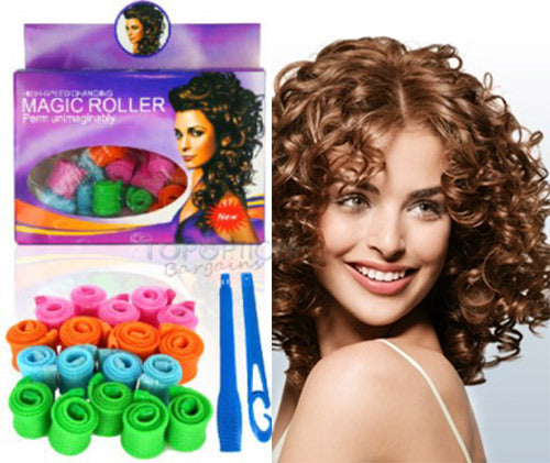 Value 2 Pack - Magic Leverag & Magic Roller Hair Curler Pack for Effortless Styling