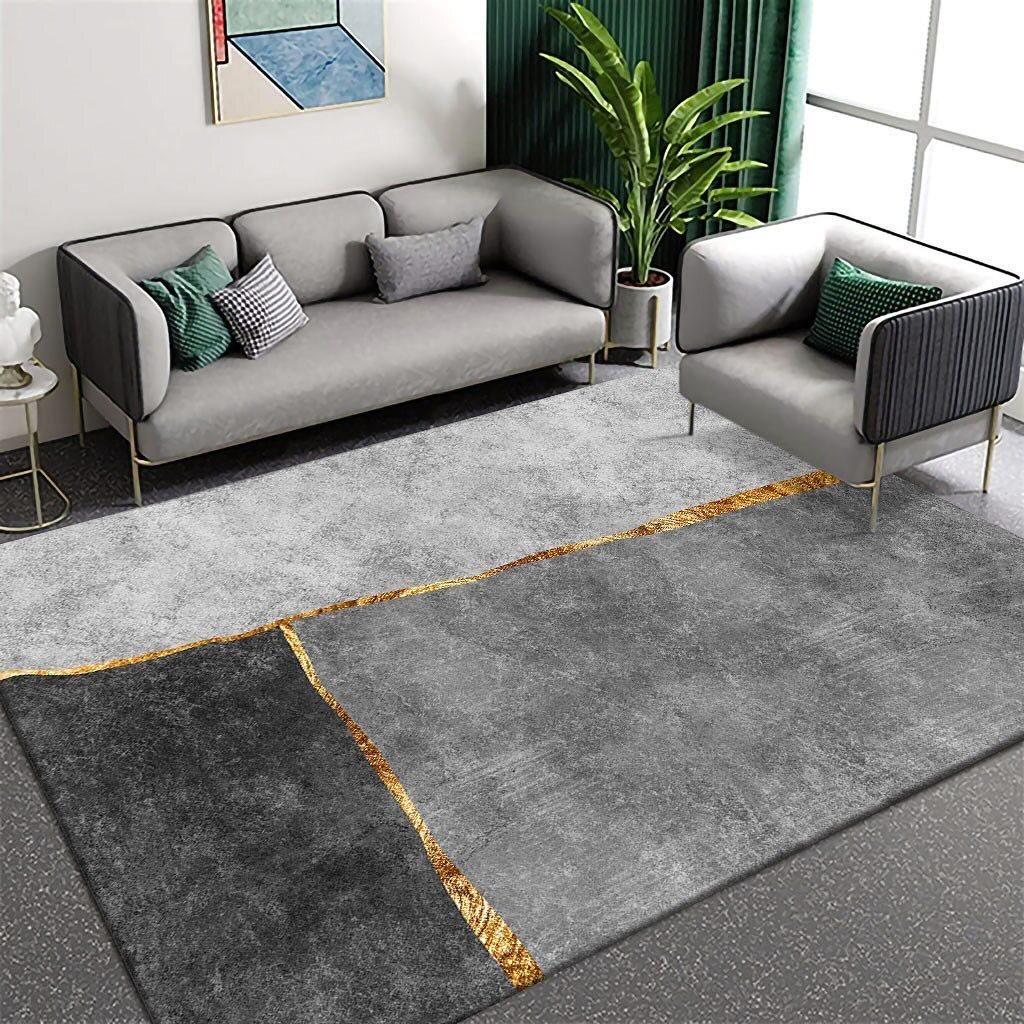 280 x 180 Large Rug Stylish Design Easy-Care Carpet Mat