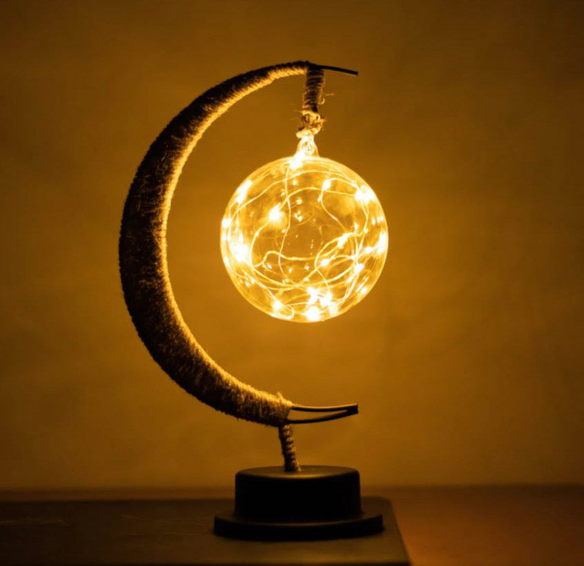 Magical LED Moon Night Light Cozy Home Decor Lighting