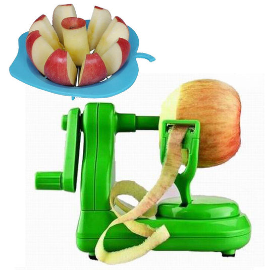 2 Pack Apple Peeler Machine and Fruit Corer Slicer for Easy Kitchen Prep