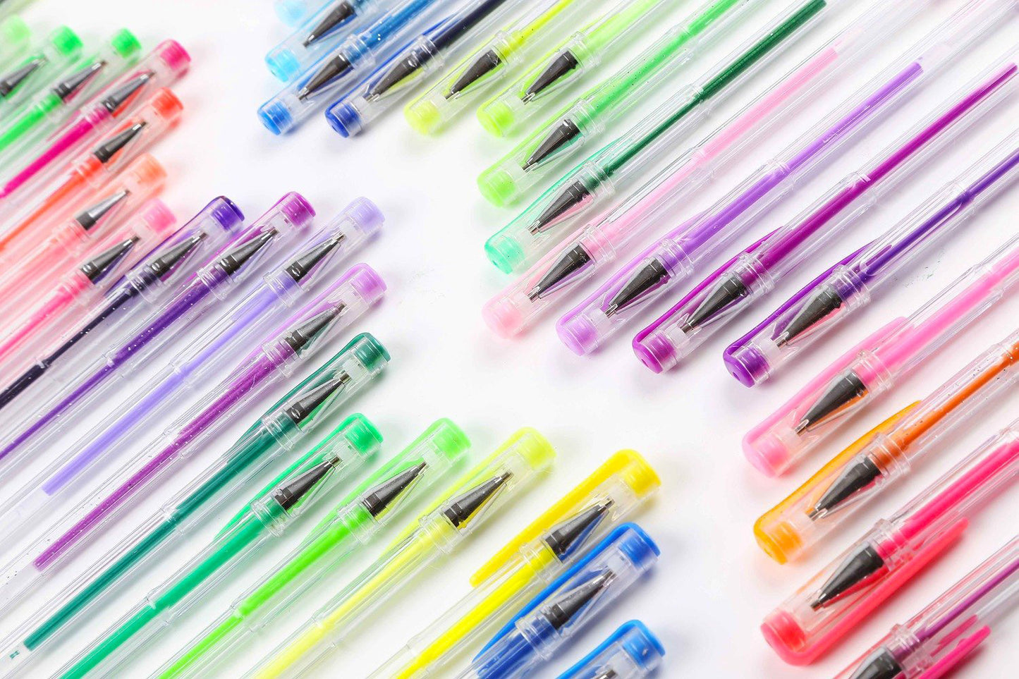 100 Pack Gel Pens Set for Adult Coloring Drawing and Crafting