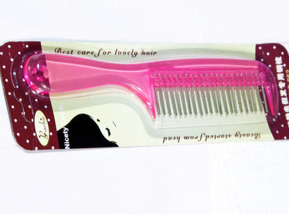 Anti Static Stainless Steel Hair Comb for Smooth and Tangle-Free Styling