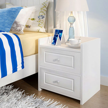 Elegant White Paris Bedside Table for Modern Bedrooms