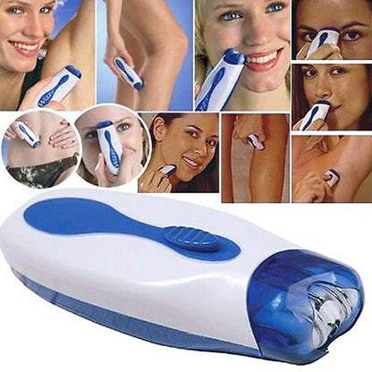 Electric Tweezer Hair Removal Manicure Set with Bag for Smooth Skin