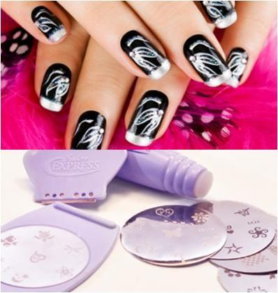 Nail Art Stamping Kit 40 Designs Professional Salon Quality