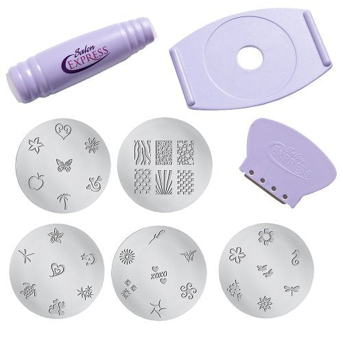 Nail Art Stamping Kit 40 Designs Professional Salon Quality