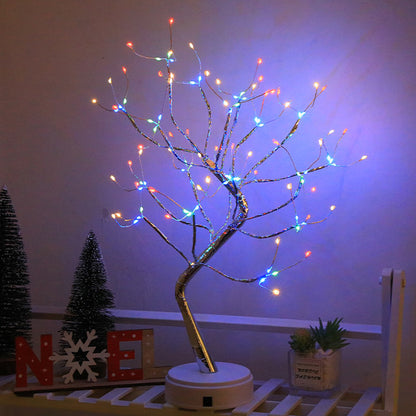 108 LED Colorful Firefly Fairy Light Spirit Tree Lamp