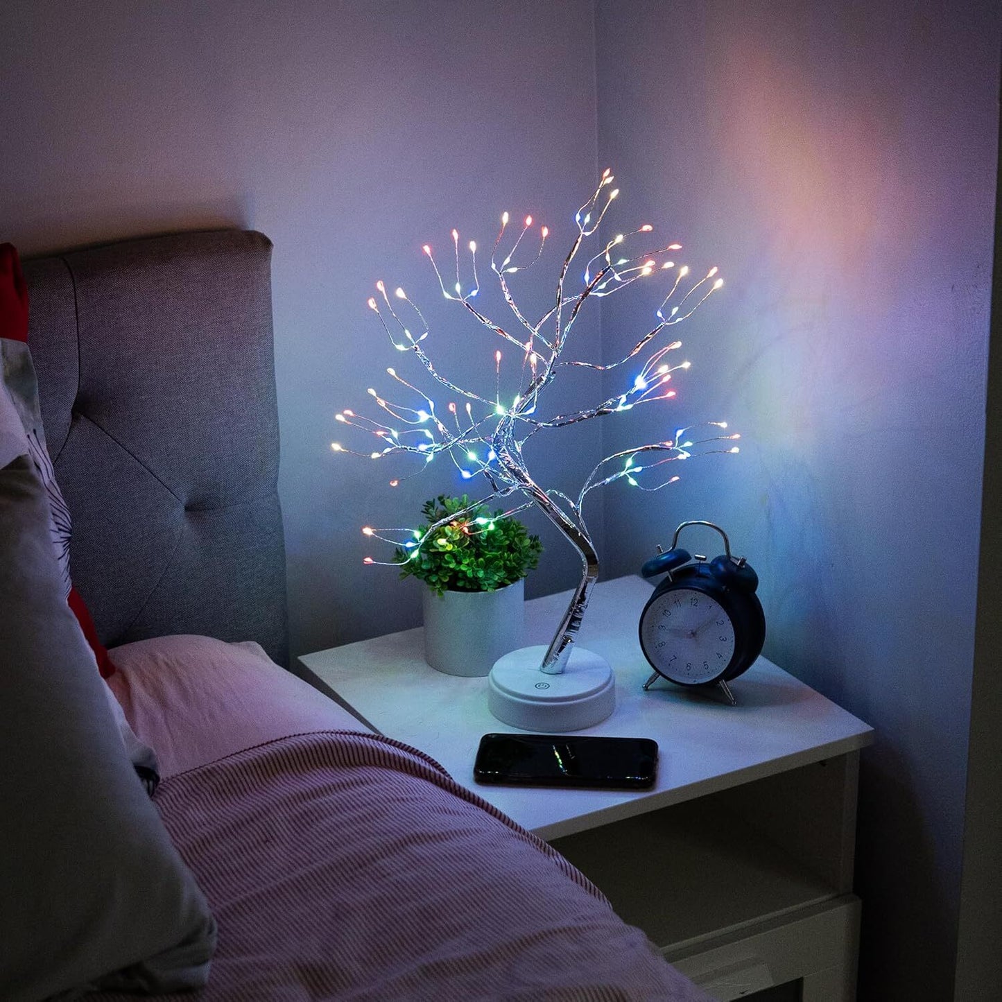 108 LED Colorful Firefly Fairy Light Spirit Tree Lamp