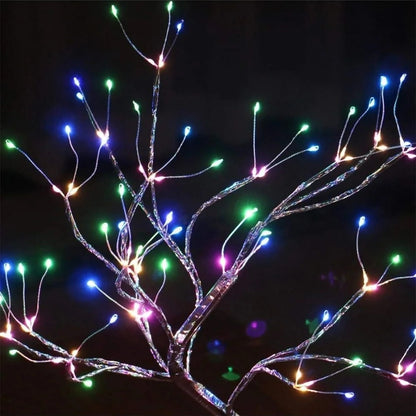 108 LED Colorful Firefly Fairy Light Spirit Tree Lamp