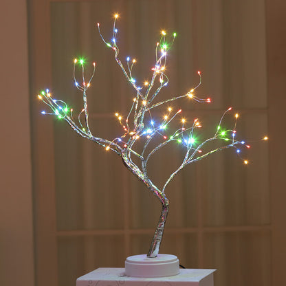 108 LED Colorful Firefly Fairy Light Spirit Tree Lamp