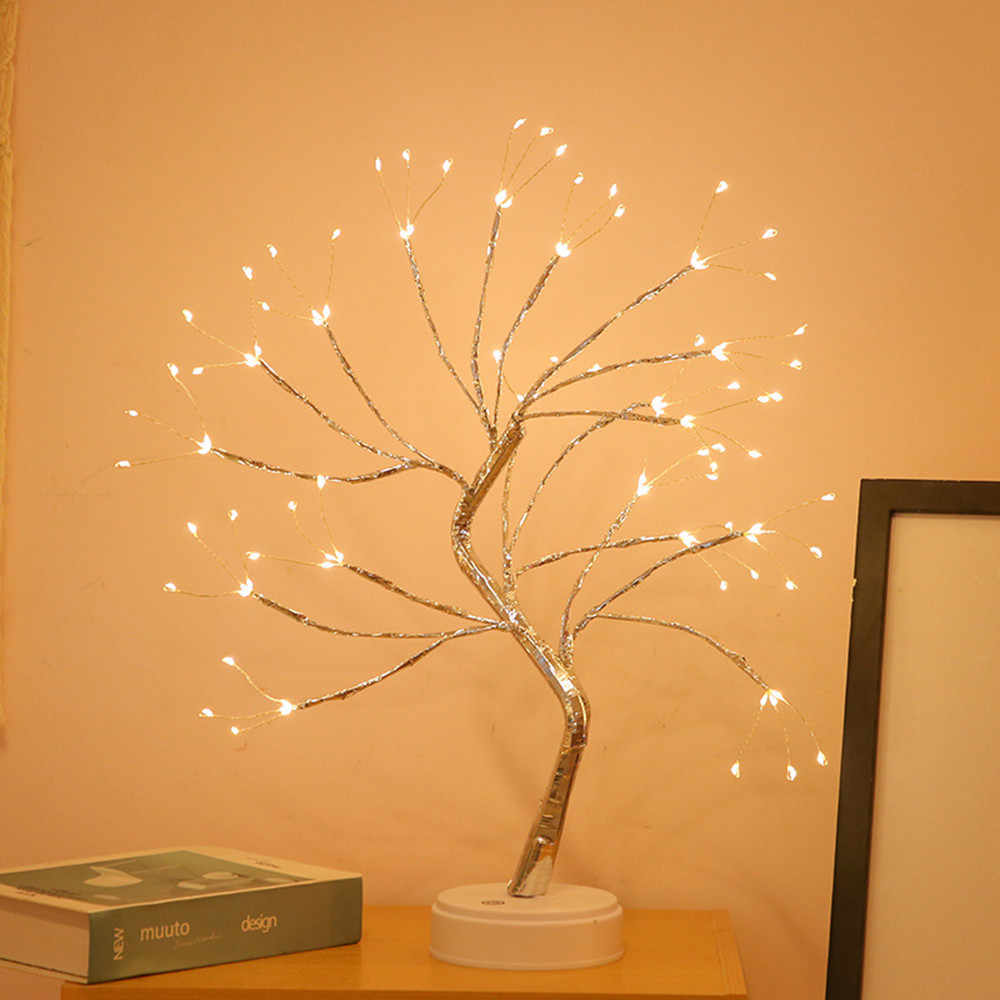 108 LED Firefly Fairy Light Spirit Tree Lamp Home Decor