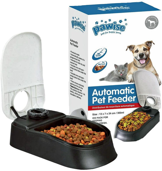 Automatic Pet Feeder Timed Meal Dispenser for Dogs and Cats