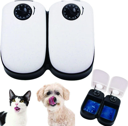 Automatic Pet Feeder with Timer for Dogs and Cats Food Dispenser