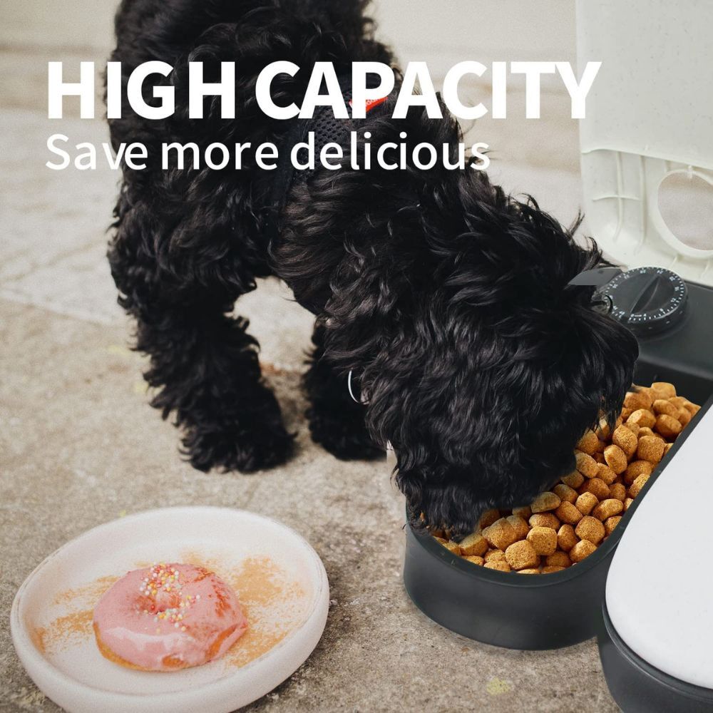 Automatic Pet Feeder with Timer for Dogs and Cats Food Dispenser