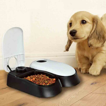 Automatic Pet Feeder with Timer for Dogs and Cats Food Dispenser