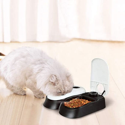 Automatic Pet Feeder with Timer for Dogs and Cats Food Dispenser