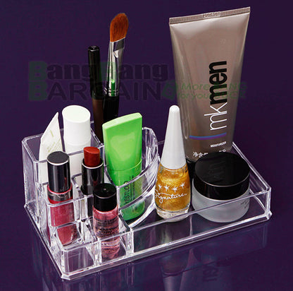 Clear Acrylic Makeup Organizer Storage for Cosmetics and Beauty Products