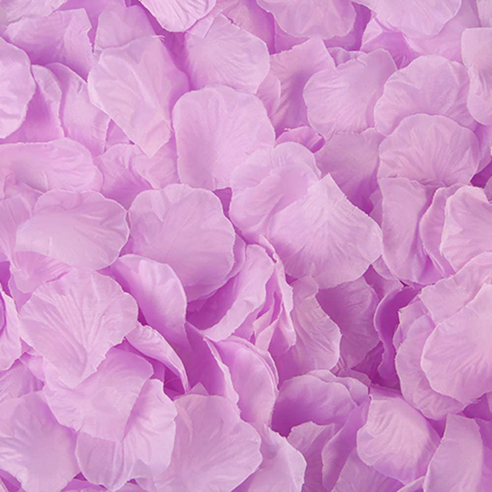 100 Pack Wedding Bridal Flower Rose Petals Lavender