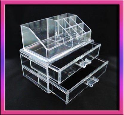 Premium Acrylic Makeup Organizer Jewelry Storage Box