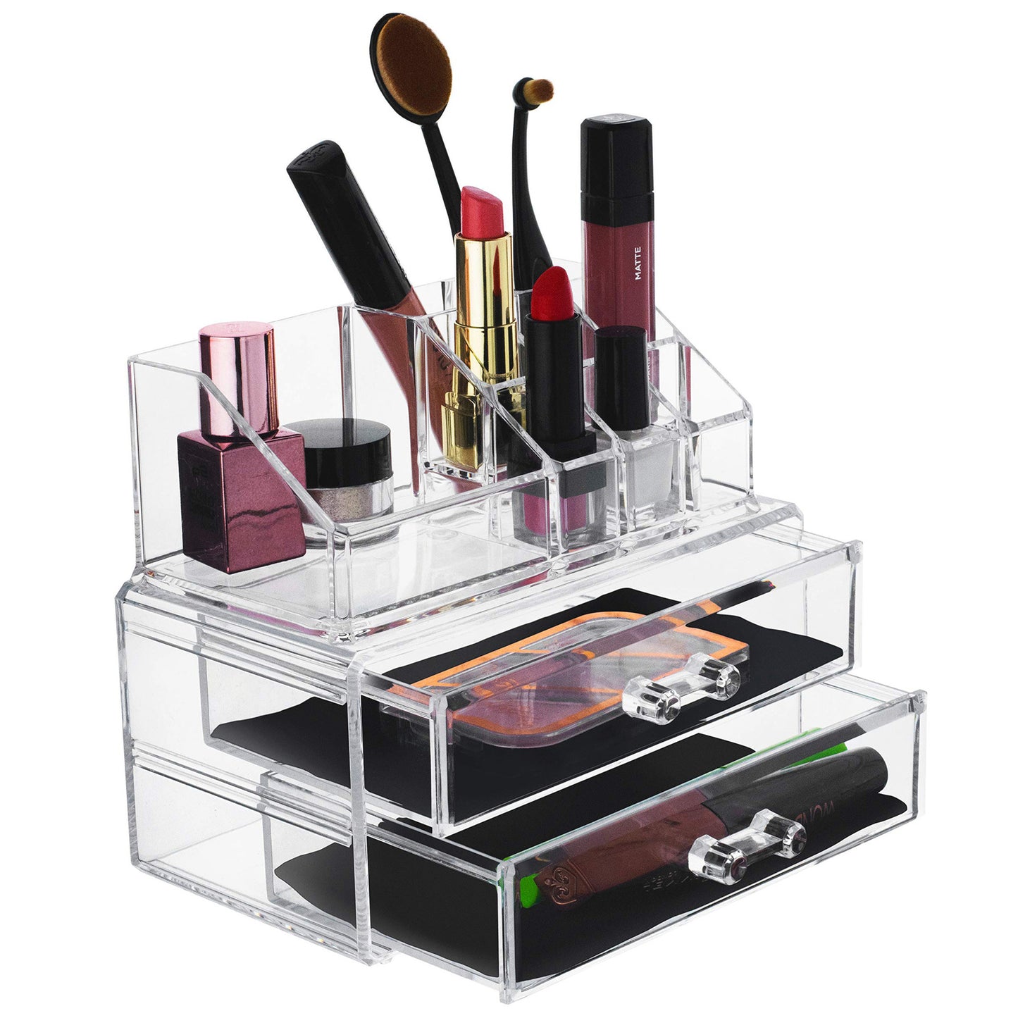 Premium Acrylic Makeup Organizer Jewelry Storage Box