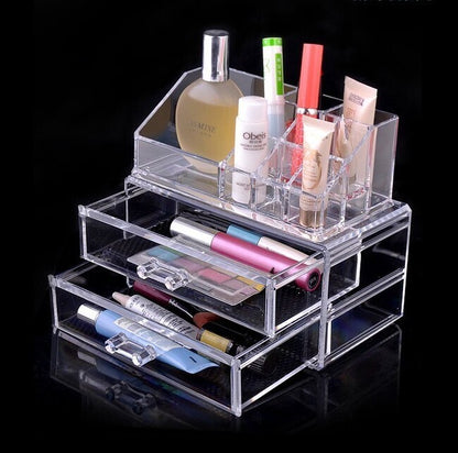 Premium Acrylic Makeup Organizer Jewelry Storage Box