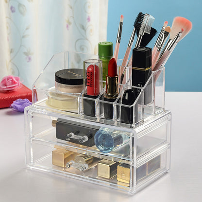 Premium Acrylic Makeup Organizer Jewelry Storage Box