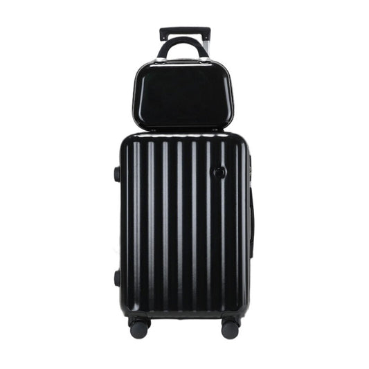 Designer Cabin Carry-On Luggage Set Travel Suitcase Black