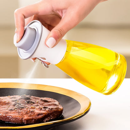 Premium Glass Oil Spray Bottle for Cooking and Salad Dressing