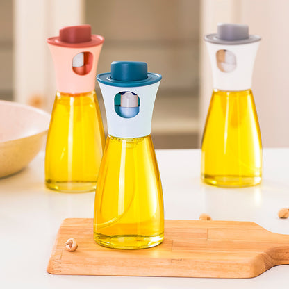 Premium Glass Oil Spray Bottle for Cooking and Salad Dressing