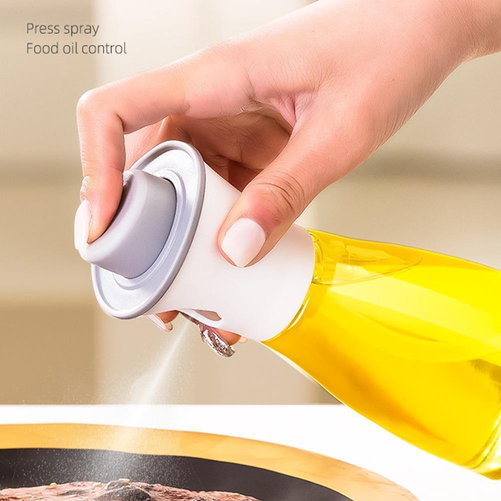 Premium Glass Oil Spray Bottle for Cooking and Salad Dressing