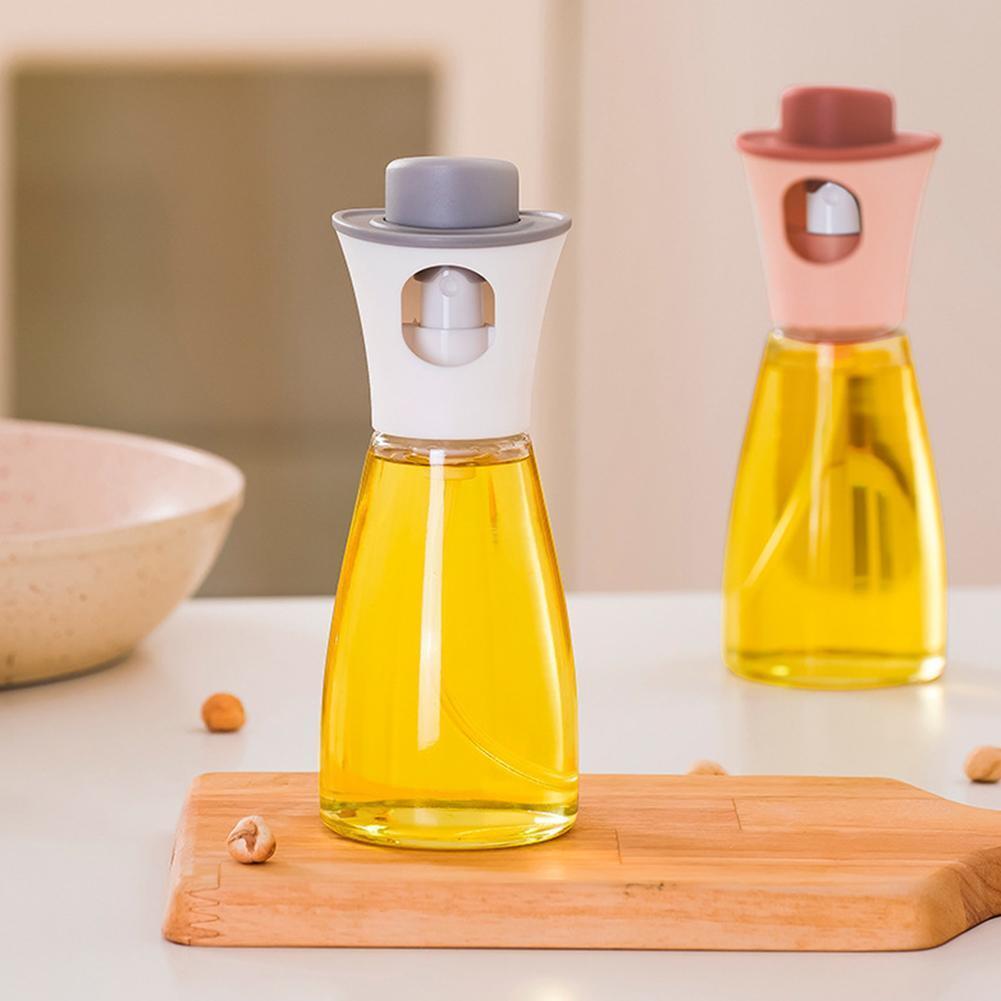 Premium Glass Oil Spray Bottle for Cooking and Salad Dressing